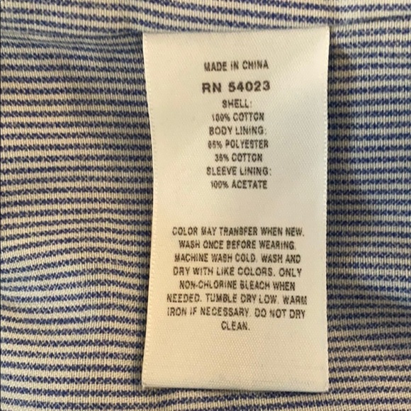 GAP Military Cadet Denim Jean Jacket - Picture 8 of 10